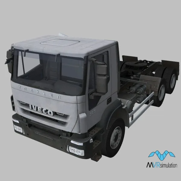 Trakker-380-tractor · IT · white — 3D model preview
