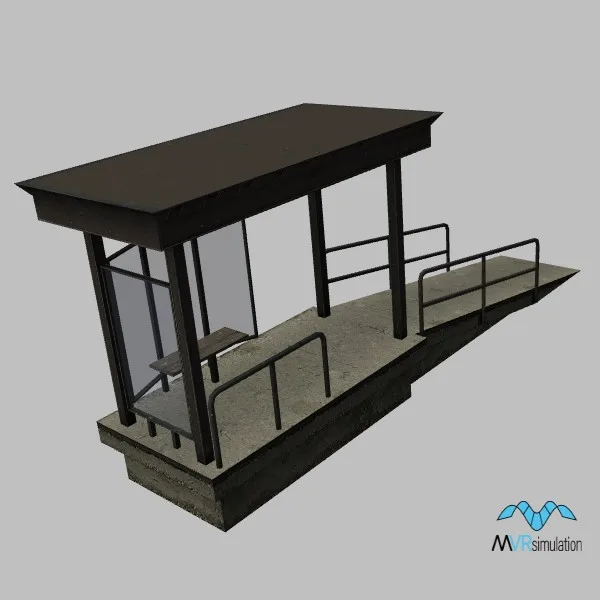 tramstop-001 — 3D model preview