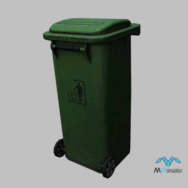 trash-bin-005 — 3D model preview