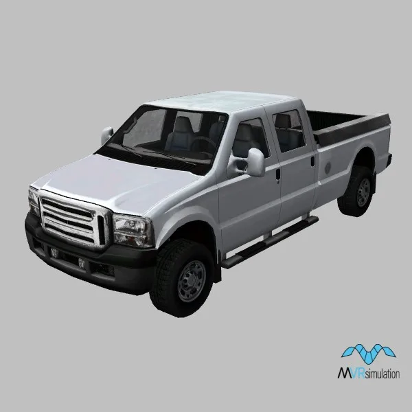 truck-034-white — 3D model preview