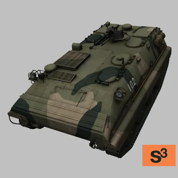 Type-63 · CN · camo — 3D model preview