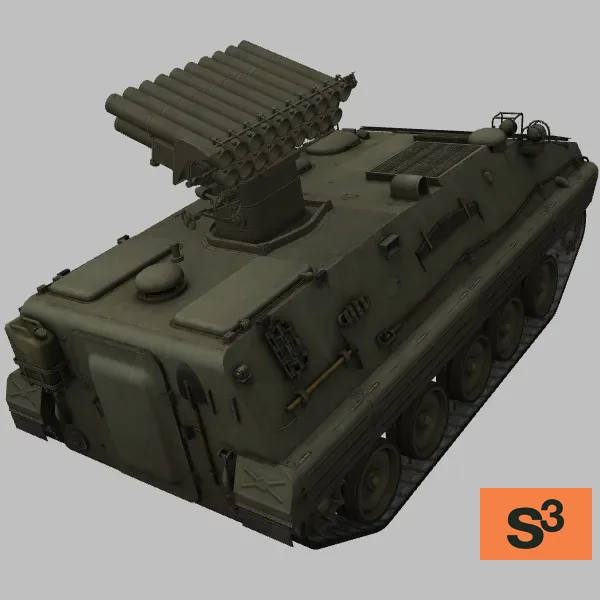 Type-70-MRL · CN · green — 3D model preview