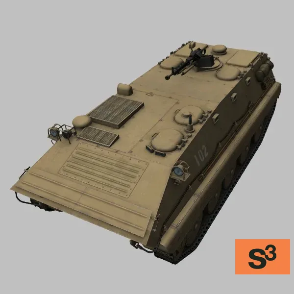 Type-85 · CN · desert — 3D model preview