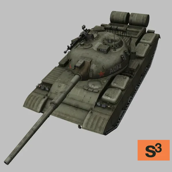 Type-88A · CN · green — 3D model preview