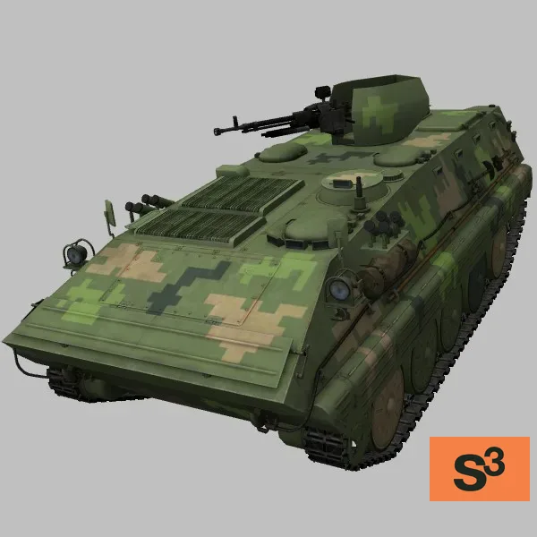 Type-89A · CN · digital-camo — 3D model preview