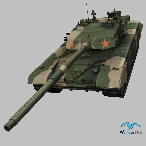 Type-98 · CN · camo — 3D model preview