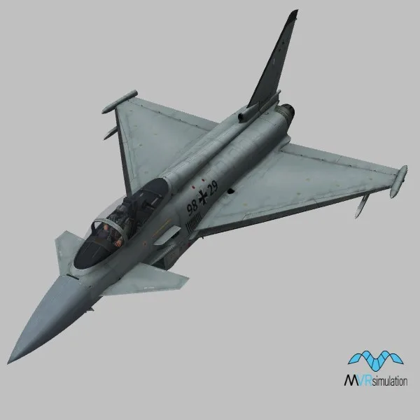 Typhoon · DE · grey — 3D model preview