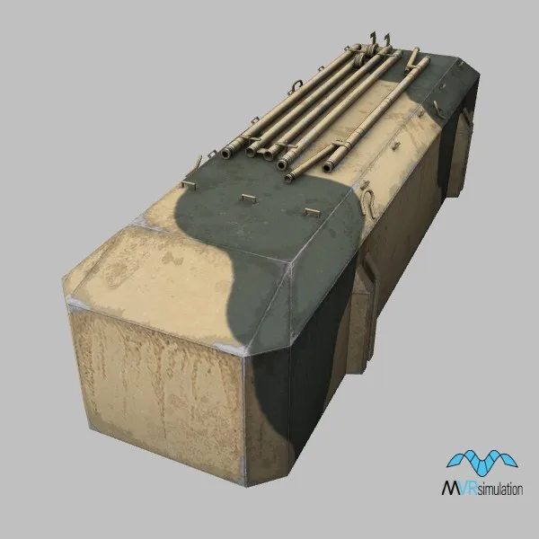 TZM-T-right-cover · IQ · camo — 3D model preview