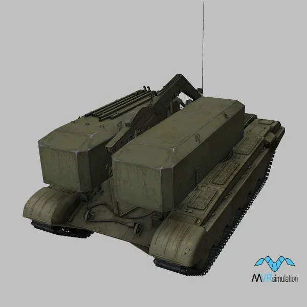 TZM-T · RU · green — 3D model preview