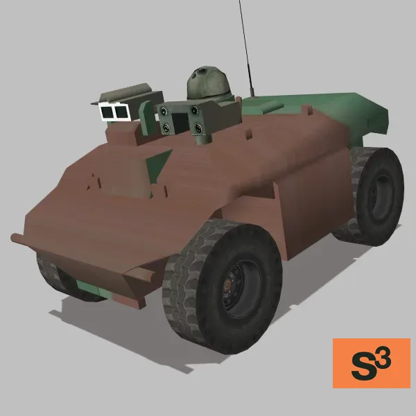UGV-Demo-III · US · camo — 3D model preview