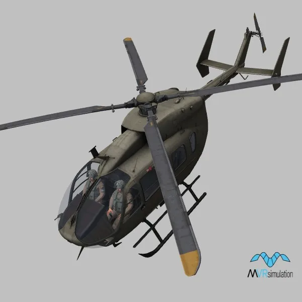 UH-72A · US · green — 3D model preview