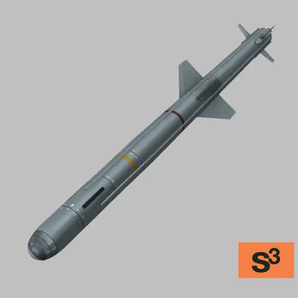 Umkhonto-IR-Block2 · ZA · grey — 3D model preview
