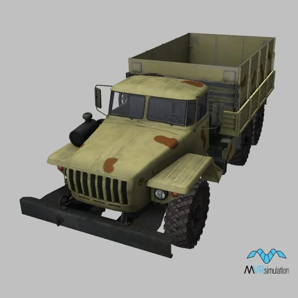 Ural-4320-armored · SY · camo — 3D model preview