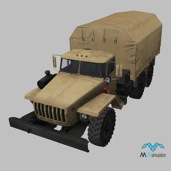 Ural-4320-canopy · CF · desert — 3D model preview