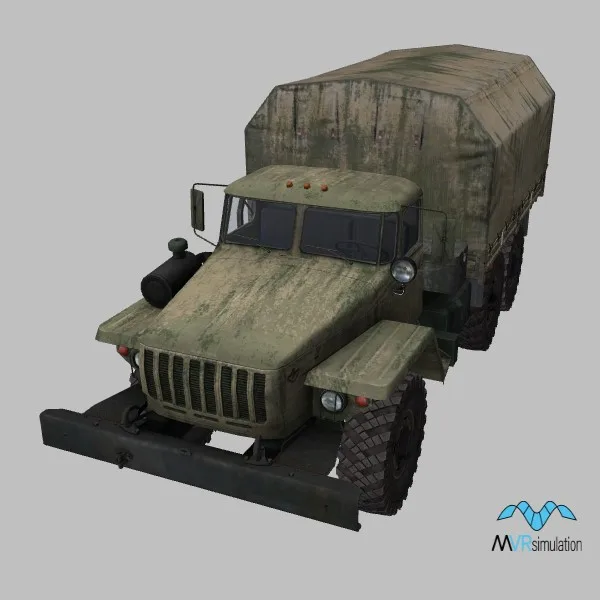 Ural-4320-canopy · RU · desert — 3D model preview