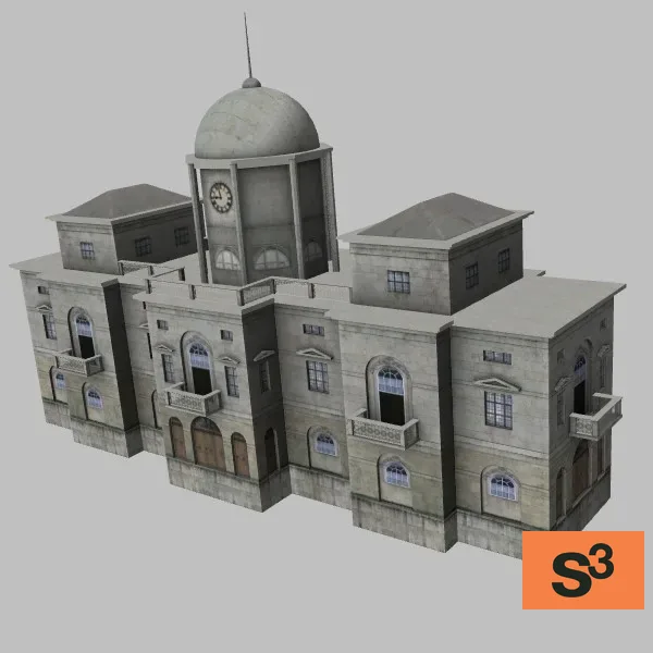 urban-025 — 3D model preview