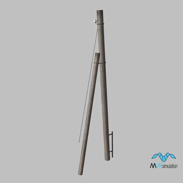 utility-pole-004 — 3D model preview