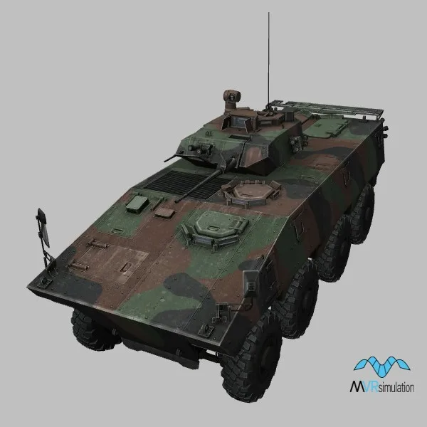 VBCI · FR · camo — 3D model preview