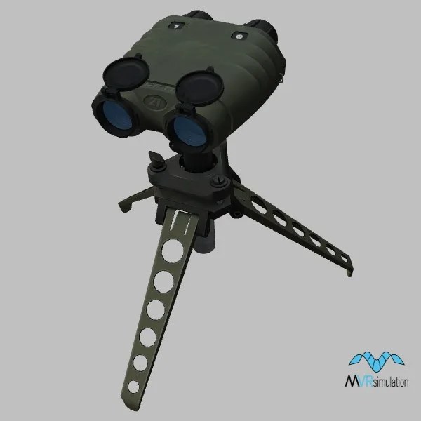 Vector21B-tripod · US · green — 3D model preview