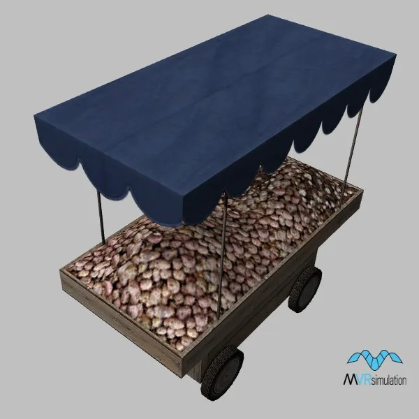 vendor-cart-001 — 3D model preview