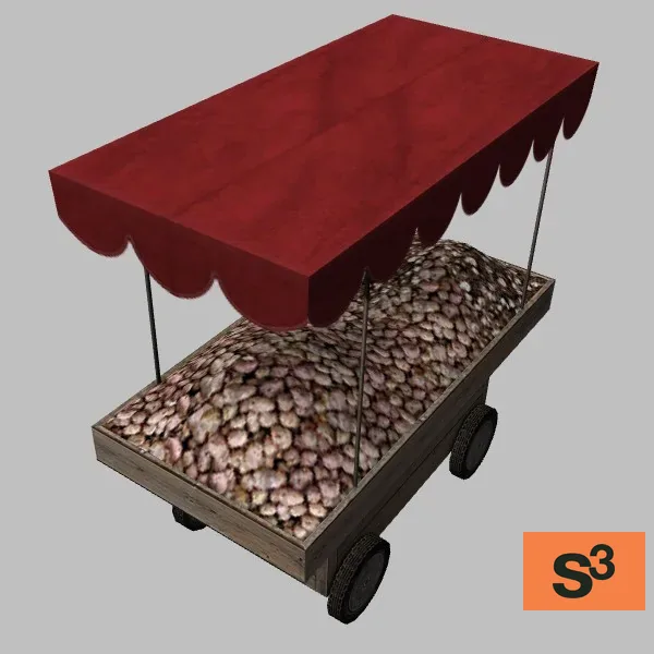 vendor-cart-004 — 3D model preview