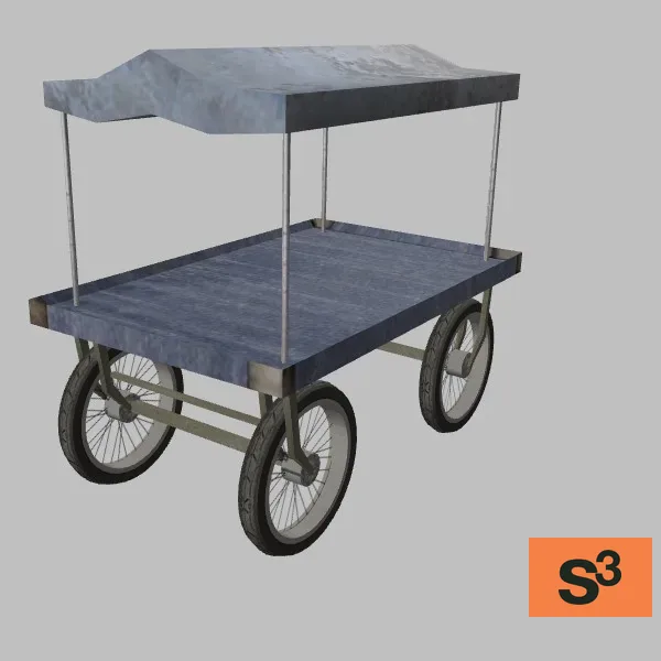 vendor-cart-005 — 3D model preview