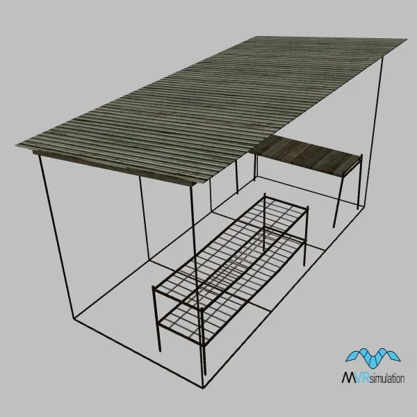 vendor-stand-001 — 3D model preview