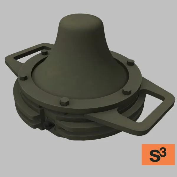 Volnorez · RU · green — 3D model preview
