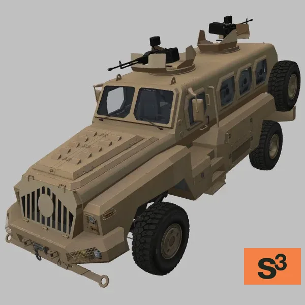 VP-3 · CN · desert — 3D model preview