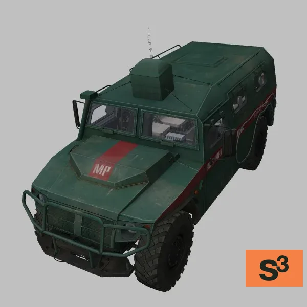 VPK-233136-Pelena-6BSFM · RU · green — 3D model preview
