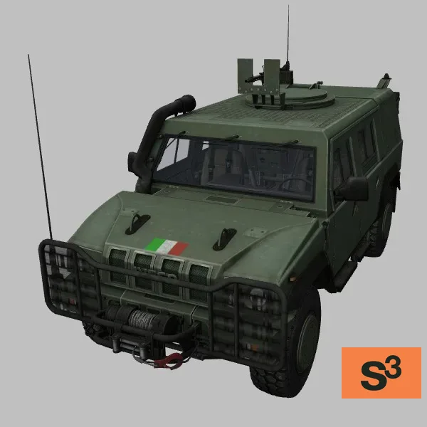 VTLM-Lince · IT · green — 3D model preview