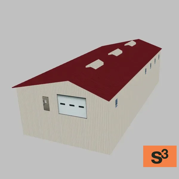 Warehouse-018 — 3D model preview