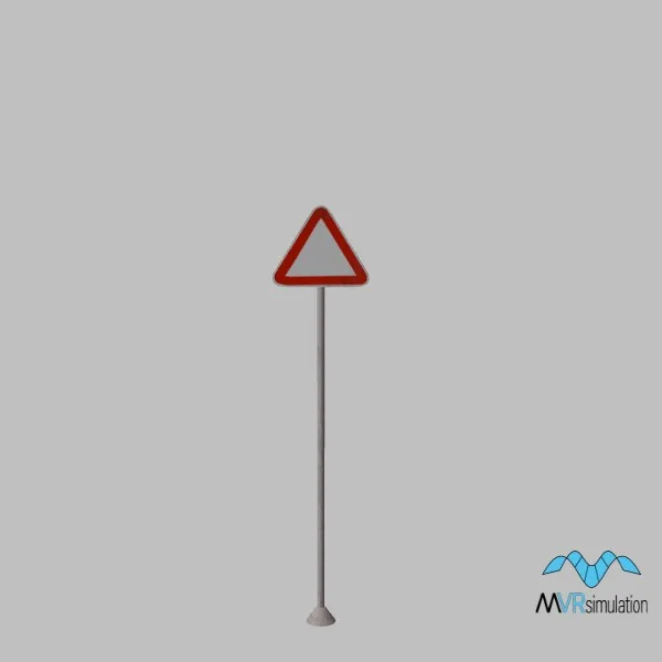 warning-sign-001 — 3D model preview