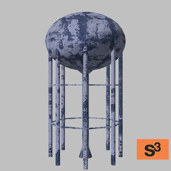 watertower-001 — 3D model preview