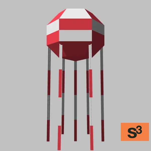 watertower-002 — 3D model preview