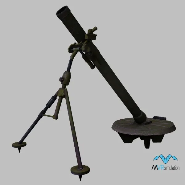 weapon-2B14-1 — 3D model preview