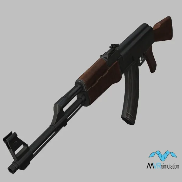 weapon-AK47 — 3D model preview