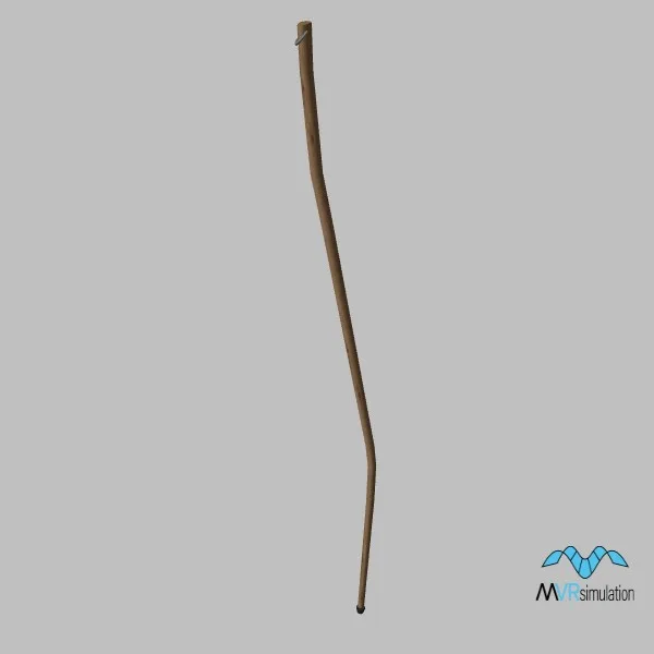 weapon-cane-002 — 3D model preview