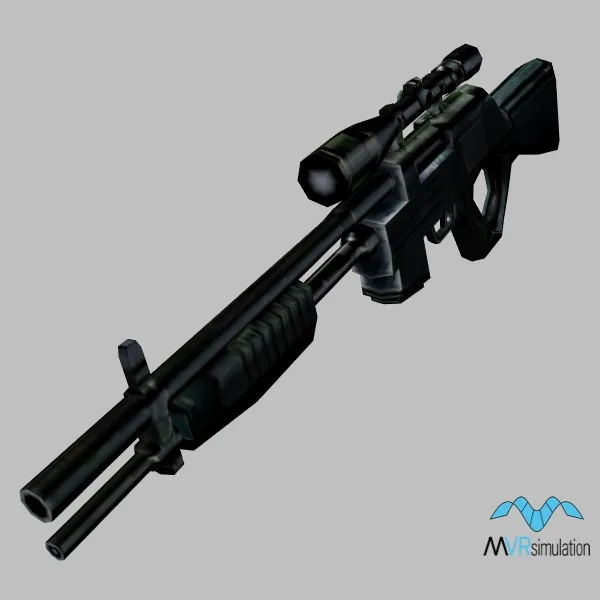 weapon-CrossFire MK-1 — 3D model preview