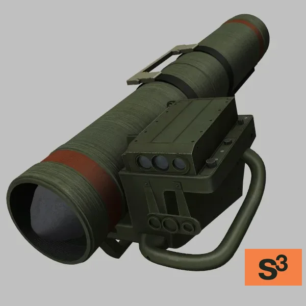weapon-ERYX · FR · green — 3D model preview