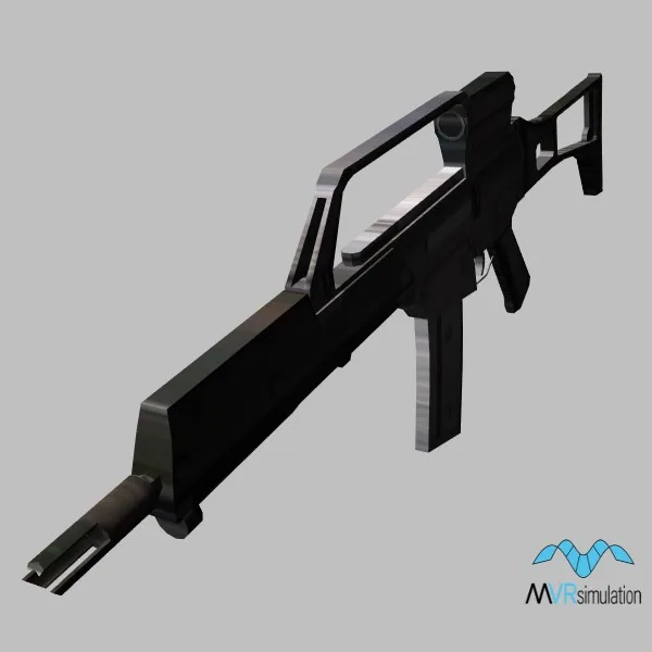 weapon-HK G36 — 3D model preview