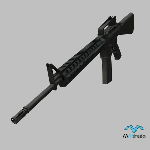 weapon-M16A2 — 3D model preview