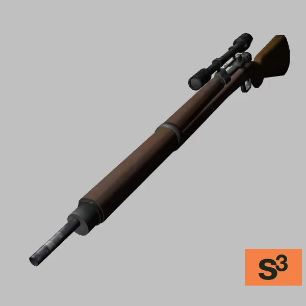 weapon-M1903 — 3D model preview