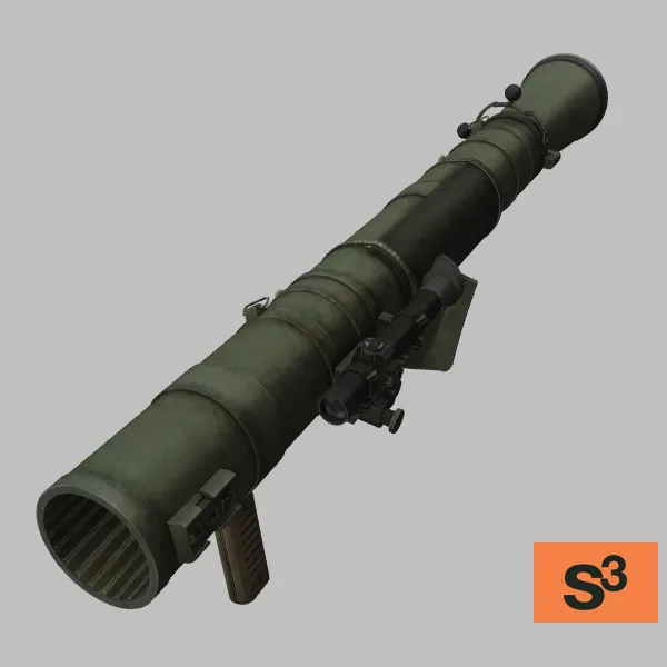 weapon-M3-MAAWS · US · green — 3D model preview
