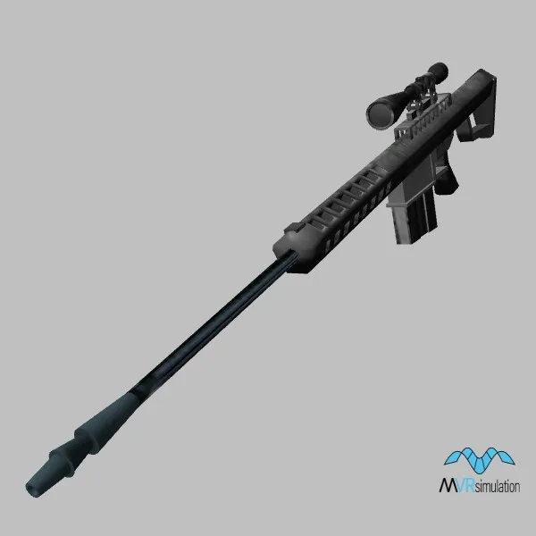 weapon-M82 — 3D model preview