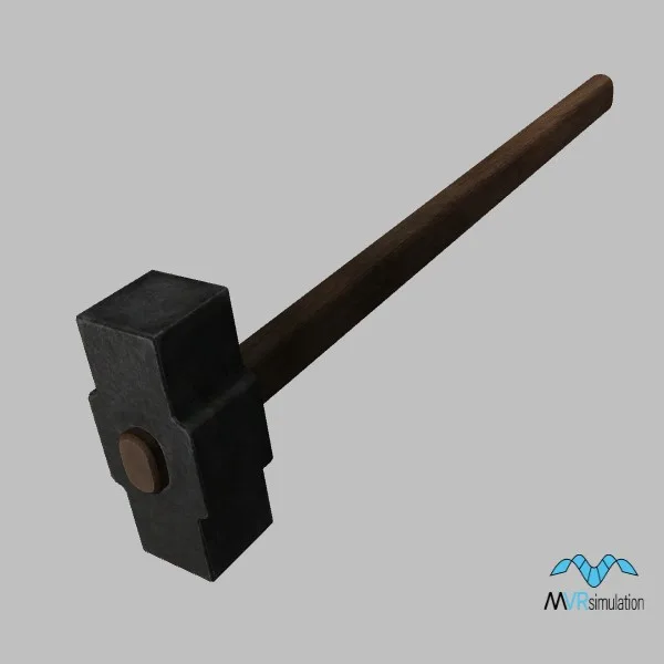 weapon-sledge-hammer-001 — 3D model preview