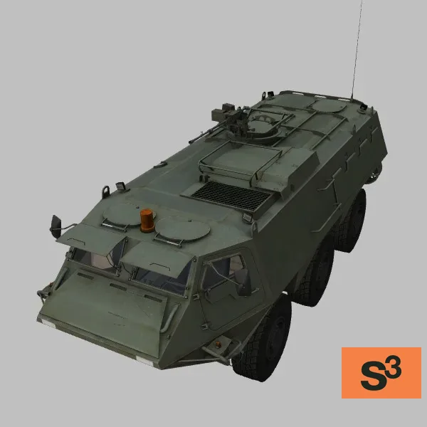 XA-180 · FI · green — 3D model preview