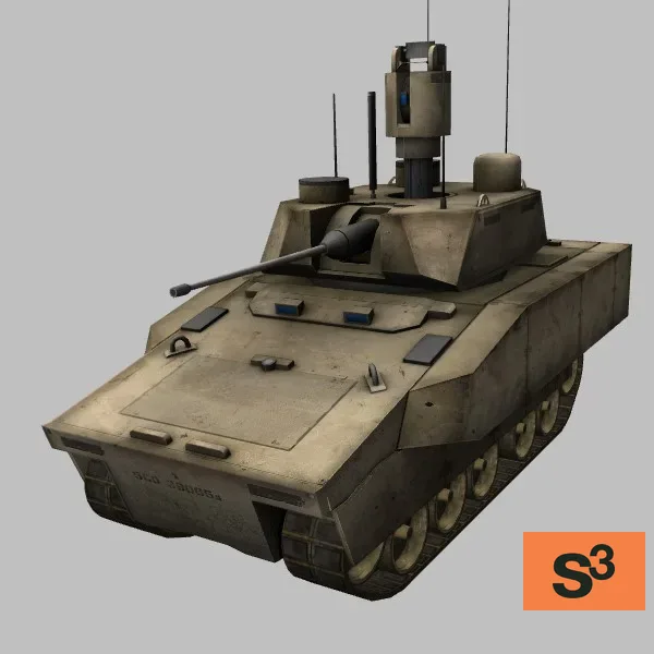 XM1201 · US · desert — 3D model preview