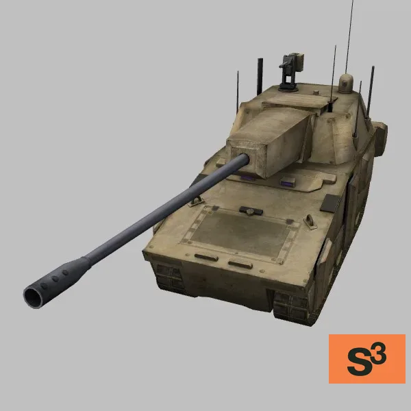 XM1203 · US · desert — 3D model preview