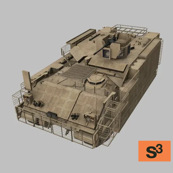 XM1283 · US · desert — 3D model preview